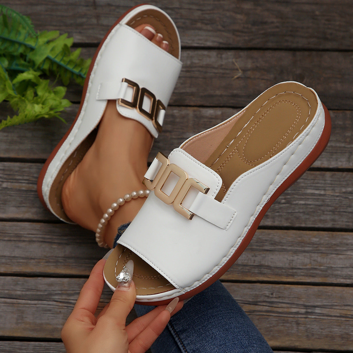 Wedges Sandals Summer Fashion Platform Peep-toed