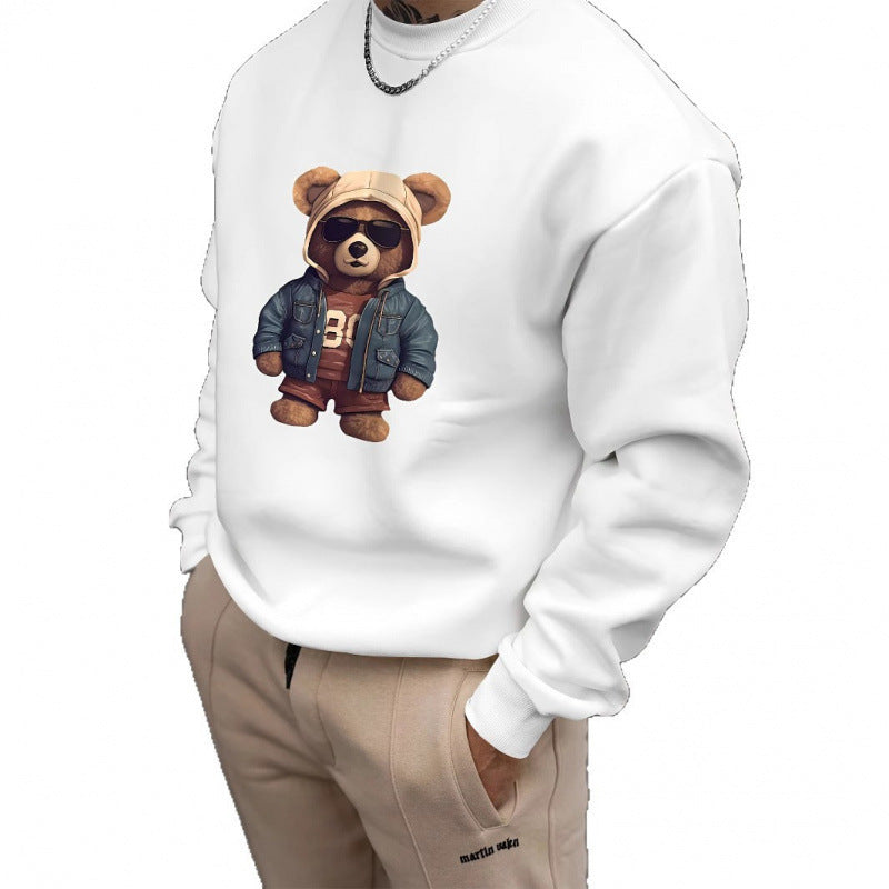 Fashionable 3D Digital Print Hoodless Sweatshirt For Teenagers Unisex