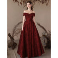 Off-shoulder Printed Satin Toast Clothing