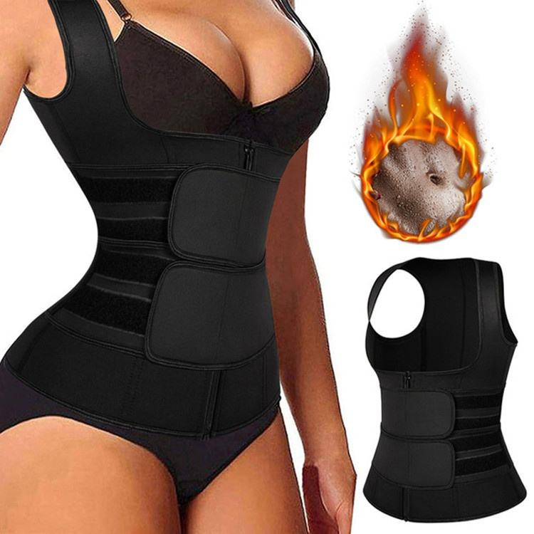SculptFit Waist Trainer – Sweat-Boosting Corset Shapewear