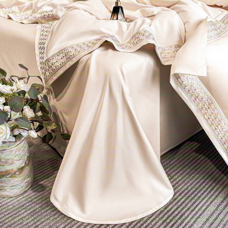 100 Cotton Bedding Set Including Sheets Duvet Covers And Fitted Sheets