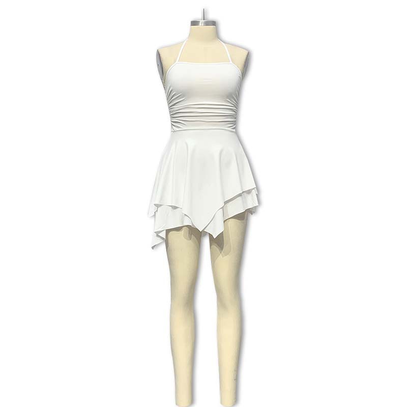 Irregular Design Short Dress Women