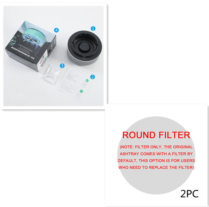 Smoke Removal Air Purification Ashtray Anion Purification Practical Automatic Purifier Ashtray