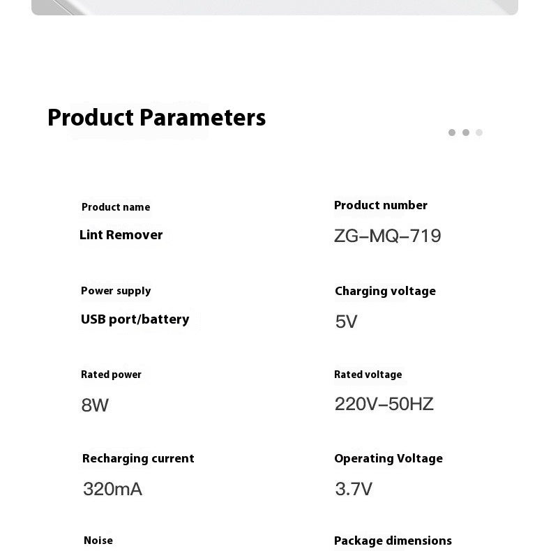 Yangzi Lady Shaver Fur Ball Trimmer