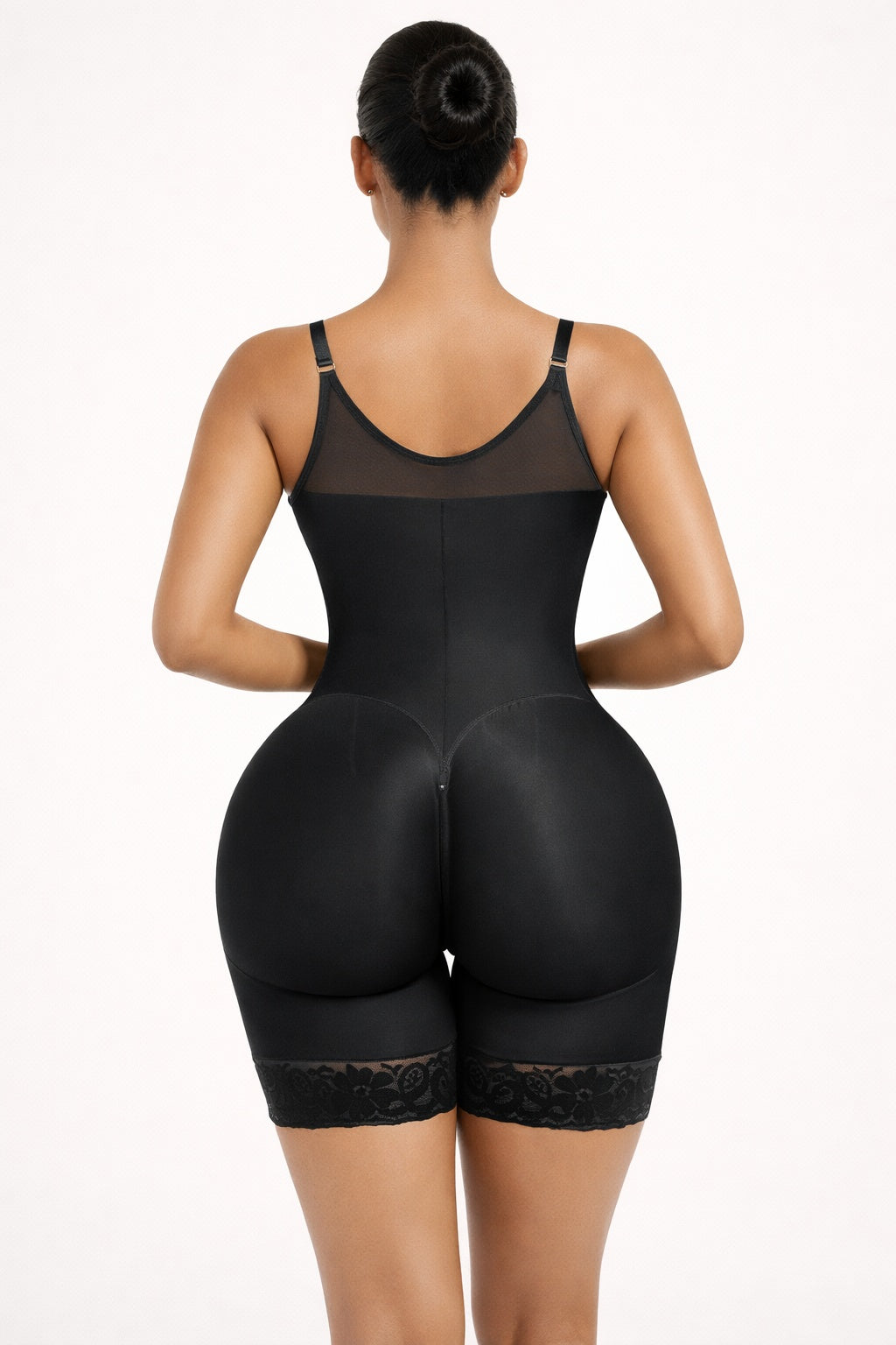 Fajas Colombianas Moldeadoras Postpartum Shapewear For Women Tummy Control Butt Lifter Body Shaper With Zipper Crotch