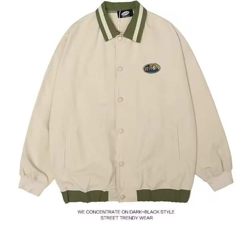 Street Couple Patchwork Jacket Women