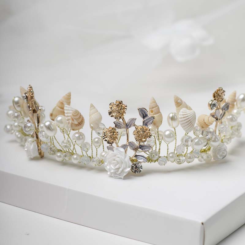 Headdress Flower Hair Band Baroque Hair Accessories Photo Studio Wedding Accessories