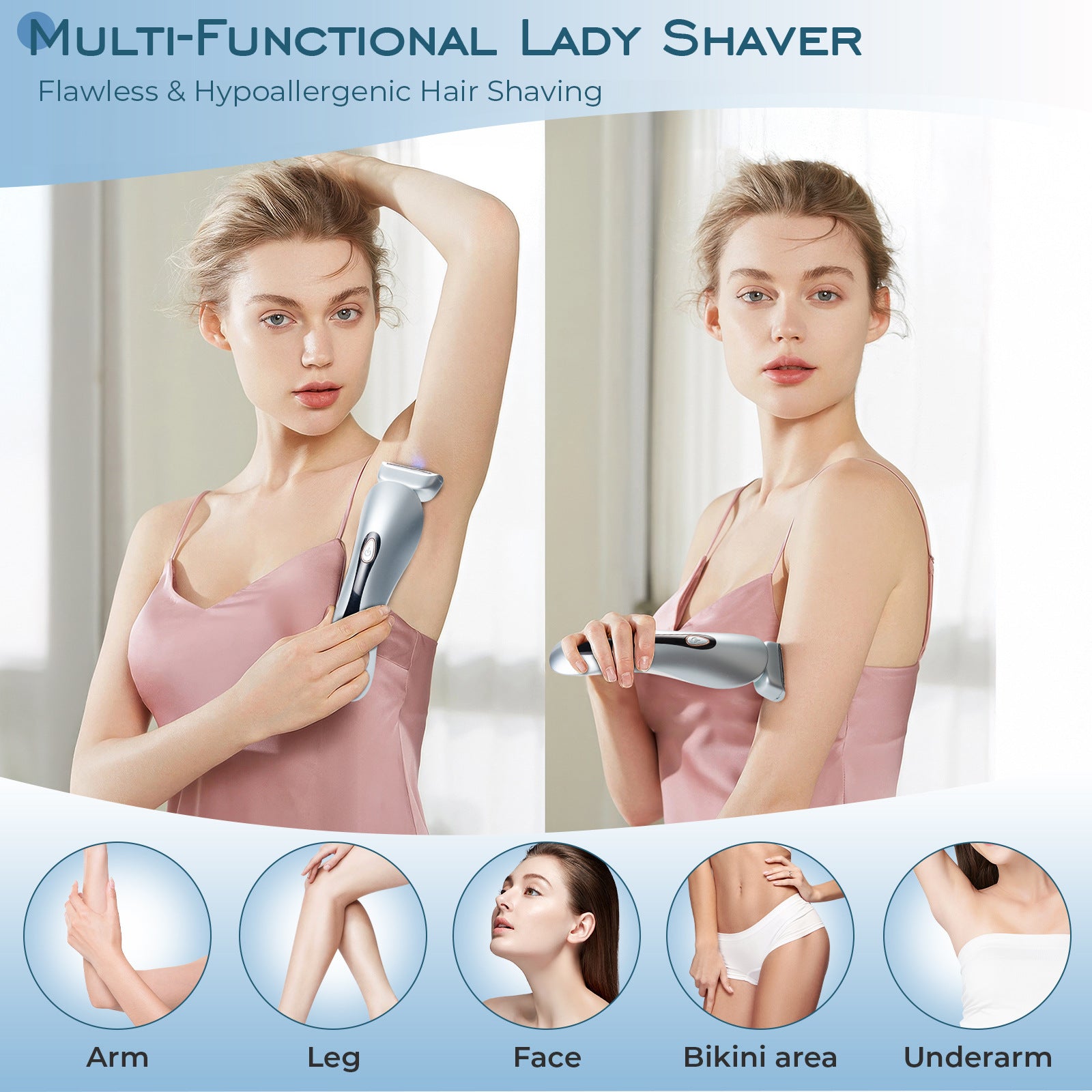 Electric Shaver Private Pubic Hair Trimming