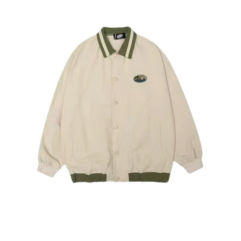 Street Couple Patchwork Jacket Women