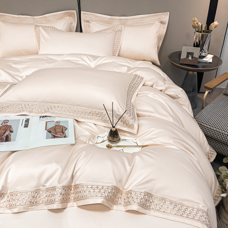 100 Cotton Bedding Set Including Sheets Duvet Covers And Fitted Sheets