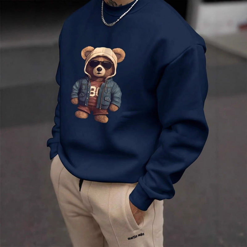 Fashionable 3D Digital Print Hoodless Sweatshirt For Teenagers Unisex