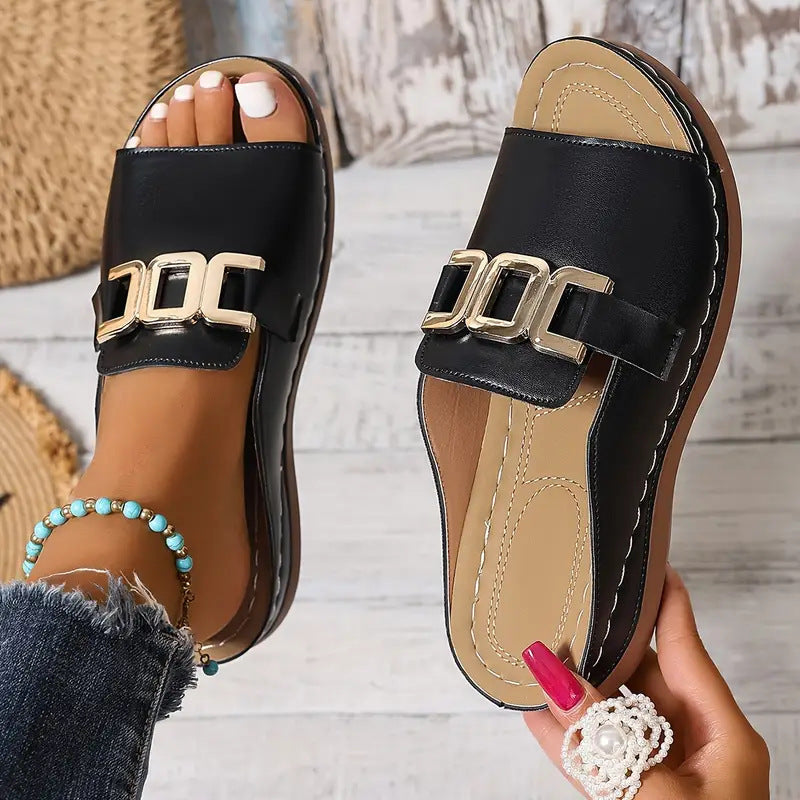 Wedges Sandals Summer Fashion Platform Peep-toed
